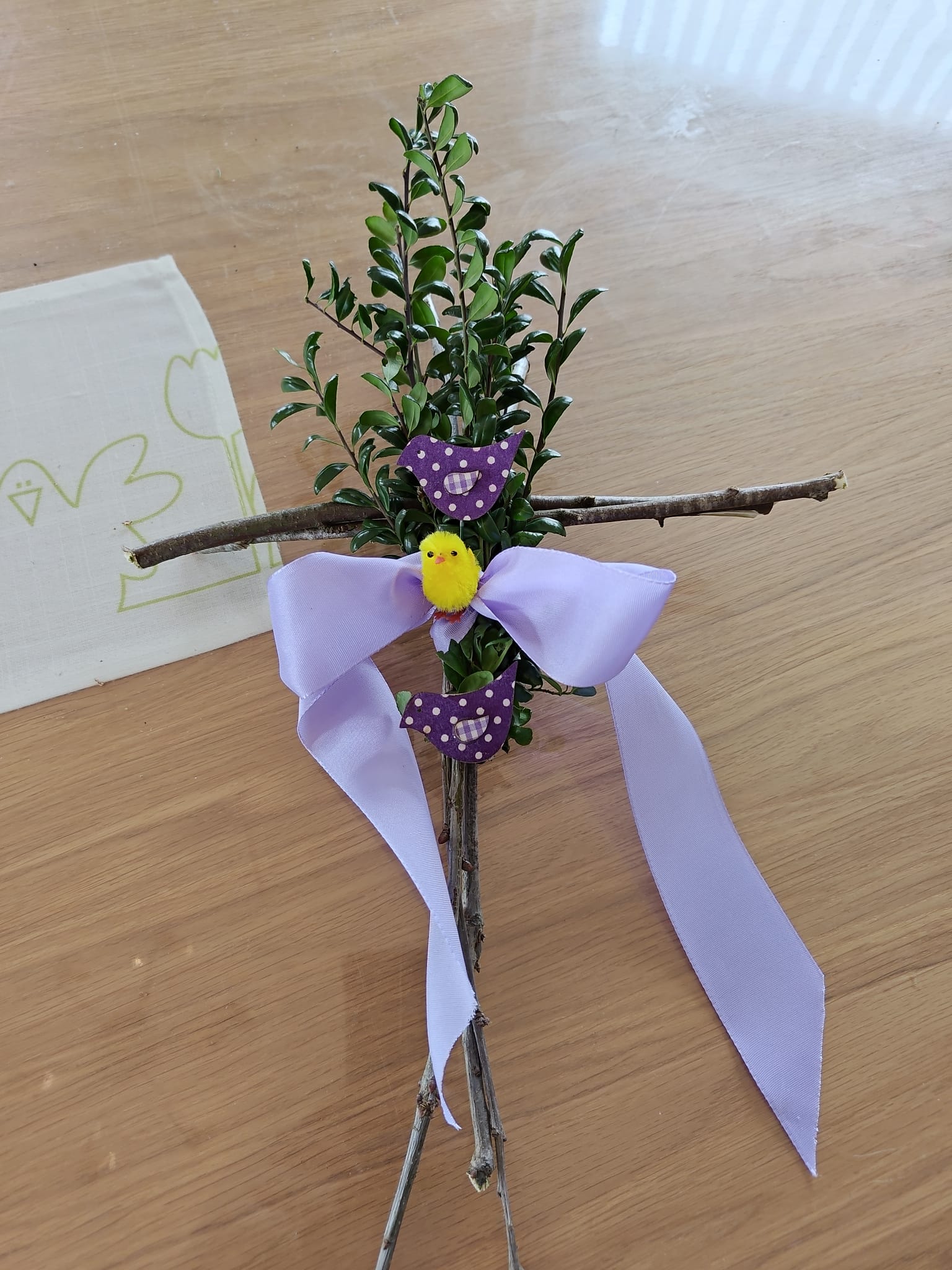 Osterdekoration basteln