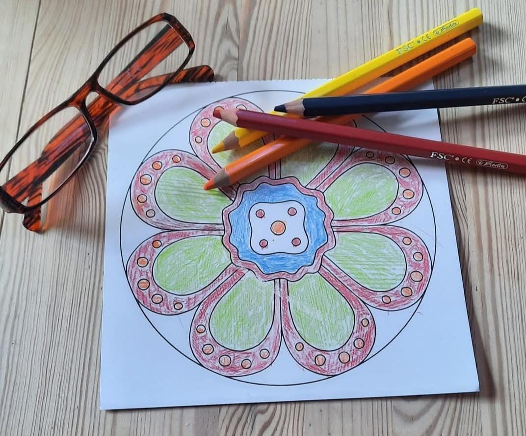 Entspannendes Mandala